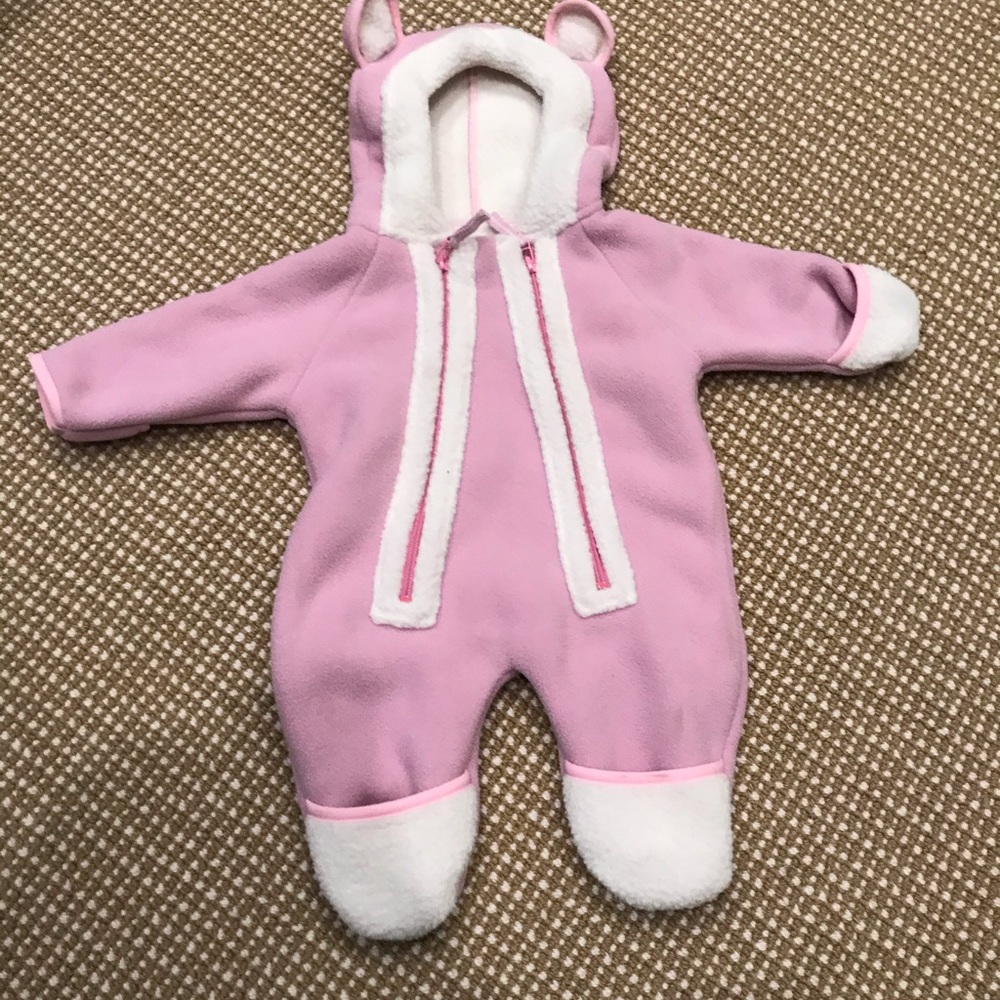 Patagonia baby fleece onesie